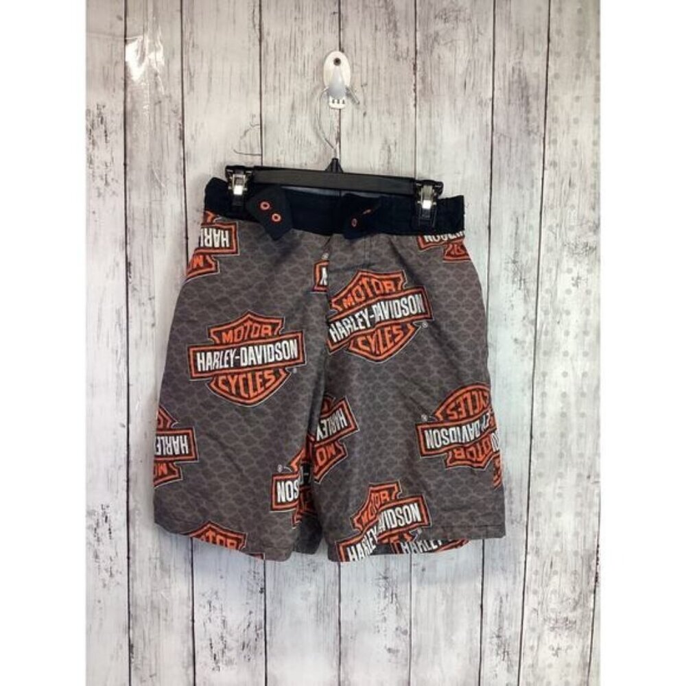 Preppy Streetwear Coquette Utility Harley-Davidson Men's Shorts Size Small